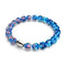 Topasgarten | 925er Sterlingsilber | Firefly-Glasgarten-Armband